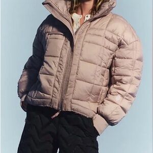 Free People Like a Dream Reversible Puffer Jacket. NWot Crystal ball
